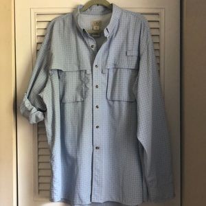 LL Bean Men’s Tropicwear Shirt Size XXL